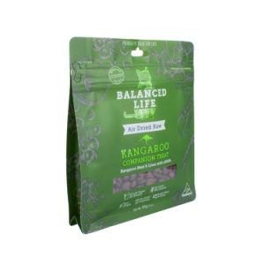 Wholesale Customized Printed Product Packaging Plastic Snack Nut Recyclable Zip-Lock Reusable Pet Food Ziplock Bag