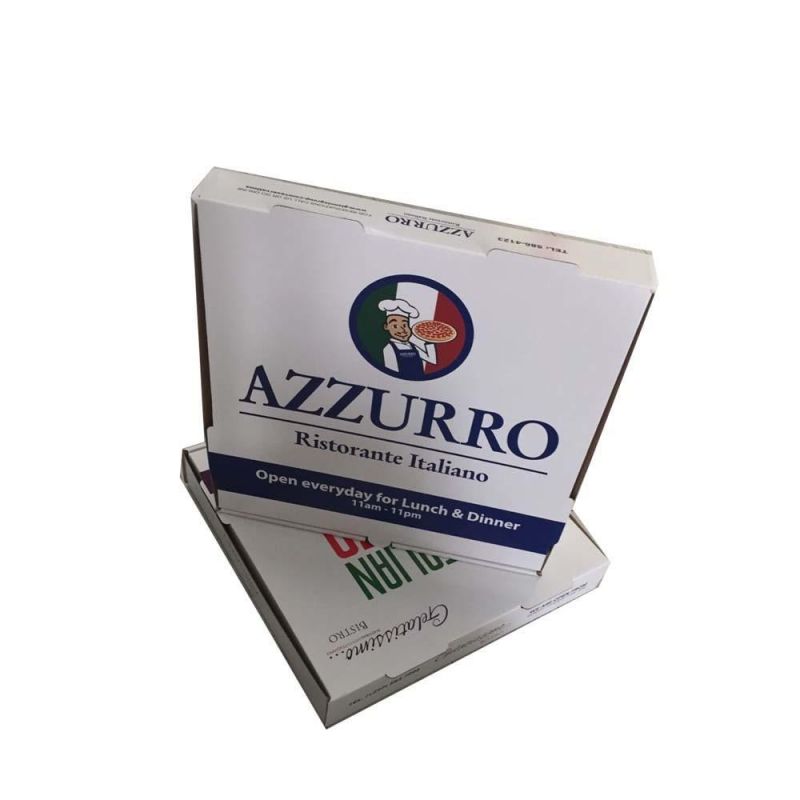 Cheap High Quality Customized Logo Printing Stability Durability Pizza Box for Packaging