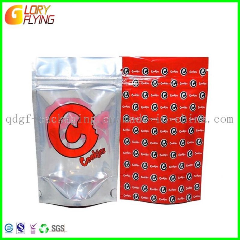 Biodegradable PP FIBC Bag VMPET Food Packaging Zip Lock Bag