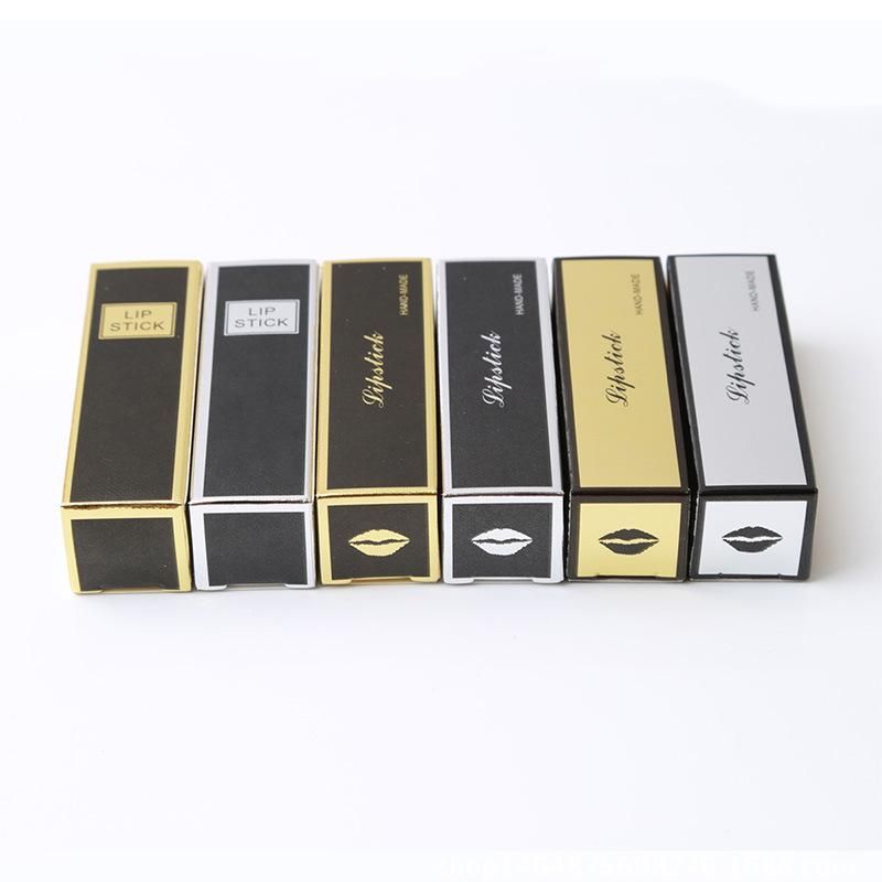 Luxury Gold Silver Paper Emboss Incense High Grade Printed Paper Lipstick/Lipgloss Packaging Tube