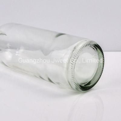 Wholesale Transparent Glass Round Sake Glass Bottle 750ml