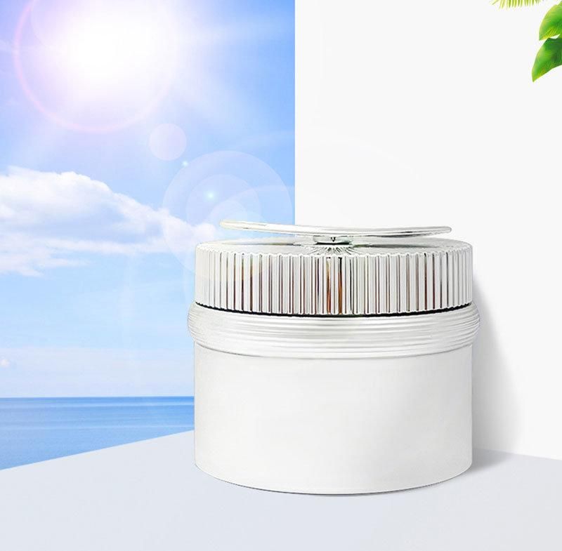 OEM High Quality Unique Packaging Skin Care Pet Cosmetic Cream Jar with a Cute Spoon