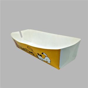 Snack Box Packaging Takeout Box Hotdog/Burger/Sandwich Paper Kraft Paper UV Coating Varnishing Embossing Stamping Accept Food