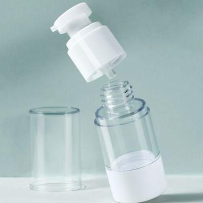 Spot 80ml 120ml as Airless Bottle Sunscreen Spray Bottle Transparent Plastic Cosmetic Bottle Container