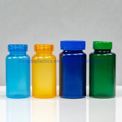 100ml High Empty Medical Pill Round Packing Container