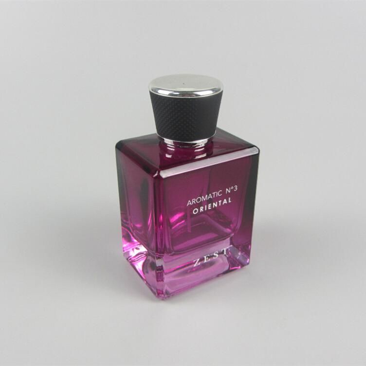 Essential Oil Purple Glass Roller Perfume Bottle