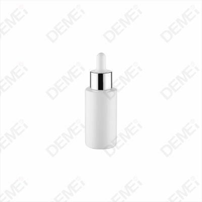 Win-Pack White Color Glass Lotion with White Cap