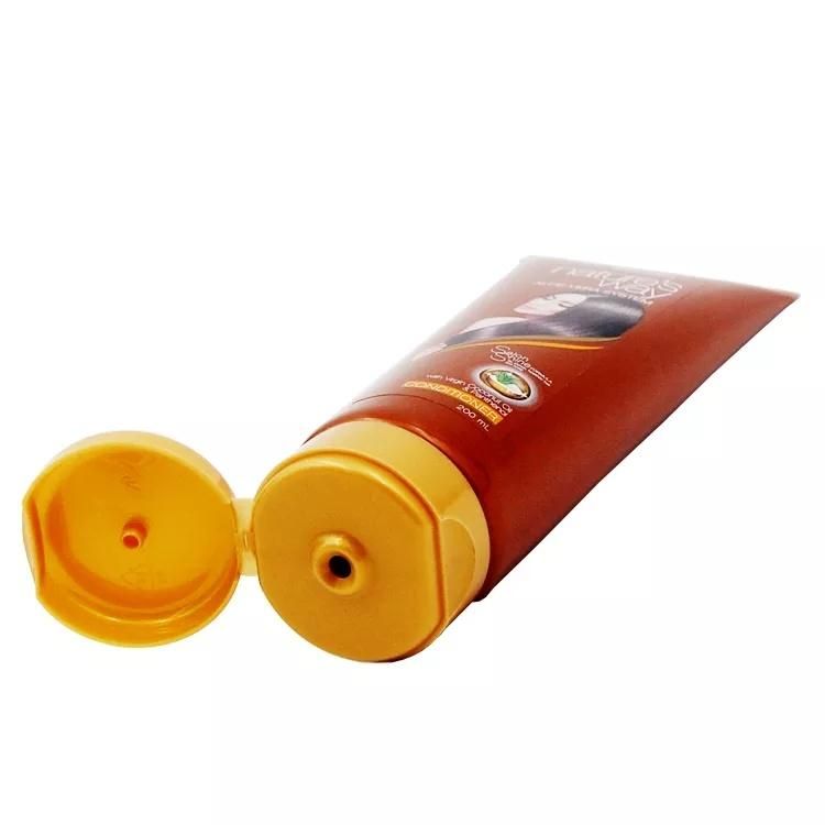 200ml Beauty Hair Extension Tube Packaging with Flip Lid