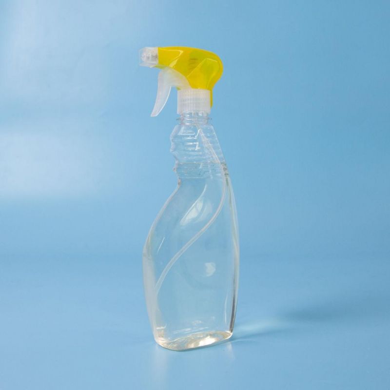 Pet Bottle Ready Goods Thick Wall Transparent Silk Screen 500ml Plastic Pet Car Wash Soap Liquid Container Dispensing Bottle