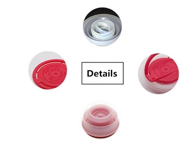 42mm Plastic Can Cap/Plastic Flexible Spout Cap/Non Spill Plastic Spout Top Cap, Plastic Covers for Tin Can
