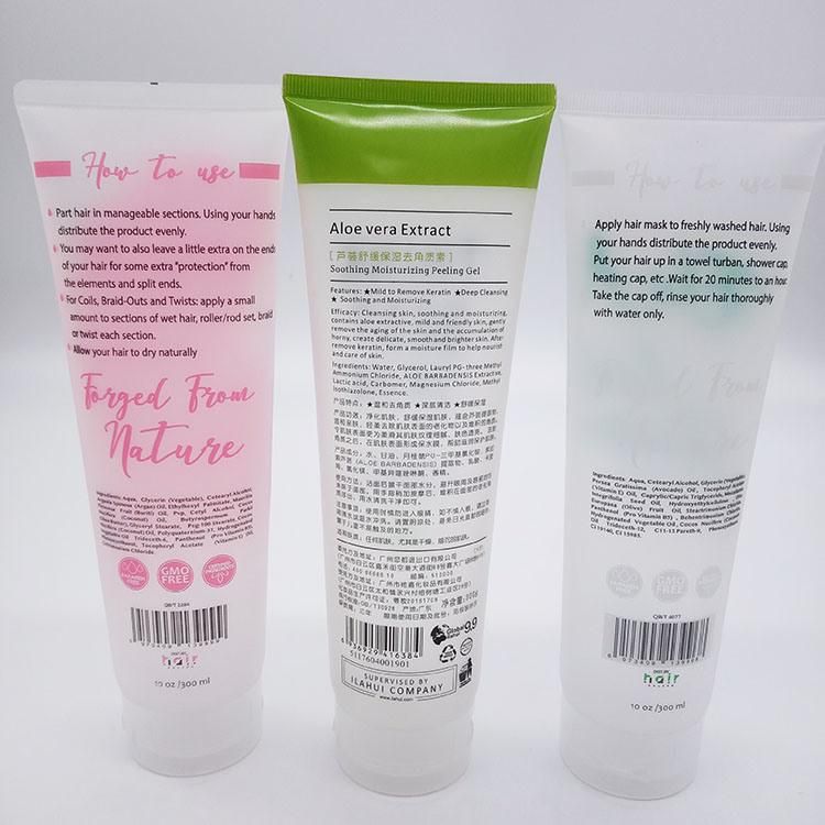 Cosmetic Tubes Shower Gel Tubes Frosted Shampoo Tube Packaging