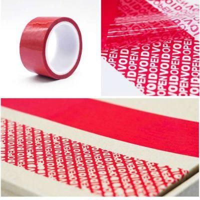 Anti-Theft Security Void Tamper Evidence Box Seal Adhesive Tape