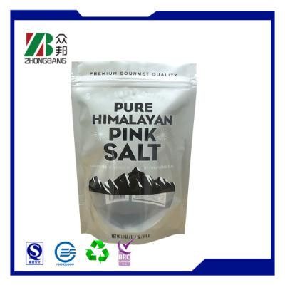 Resealable Laminated Bath Salt Sugar Food Packaging Plastic Zipper Bag