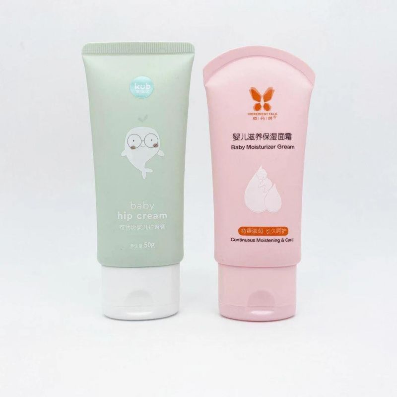 OEM Wholesale High Quality Customized Flip Cap Plastic Tube for Hand Cream