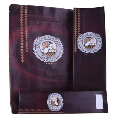 New Trendy Stand up Coffee Pouches with Bottom Gusset