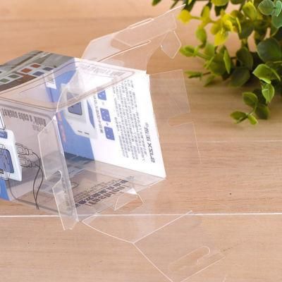China Manufacturer PVC/PP/Pet Plastic Packing Box (folding box)