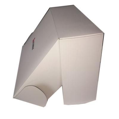 Cool White and Grey Inside Folding Box in Aeroplane Style for Packing