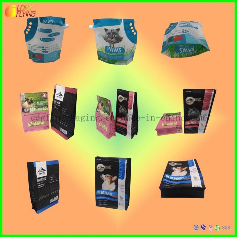 Colorful Packaging Plastic Pet Food Bags