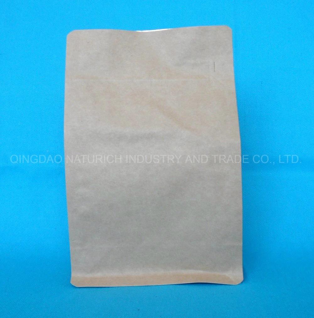 Koffiezak/1000g Coffee Bag 2lb Sealable Coffee Storage Brown Kraft Paper Bags with Valve Coffee Paper Pouches