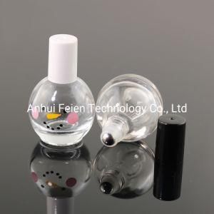 Eye Cream Essential Oil Clear Glass Roll Bottle with Stainless Steel Ball