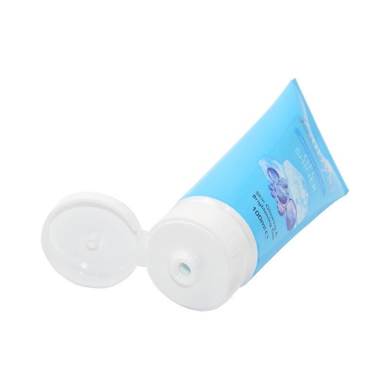 Customer Customized Plastic Tube 100ml Cosmetic Lotion Recyclable Plastic Tube for Cosmetics