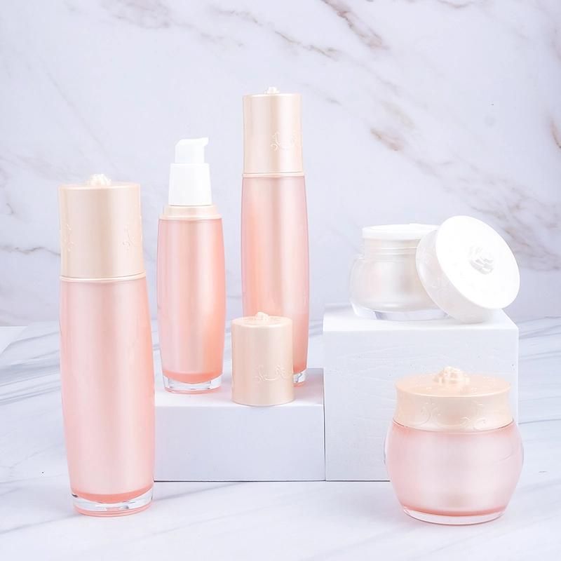 High Quality 20g 35g 55g 30ml 50ml 80ml 100ml Acrylic Face Cream Lotion Bottle Frost Plastic Luxury Cosmetic Jars