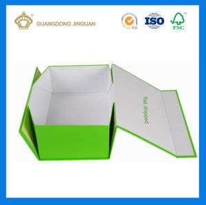 Hand Made Flat Foldable Rigid Paperboard Packaging Box with Magnetic Enclosure (China Manufacturer)