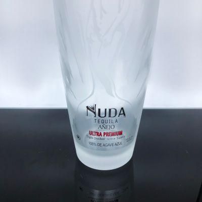 Super Flint Glass Rum Bottle 300ml Glass Liqueurs Bottle