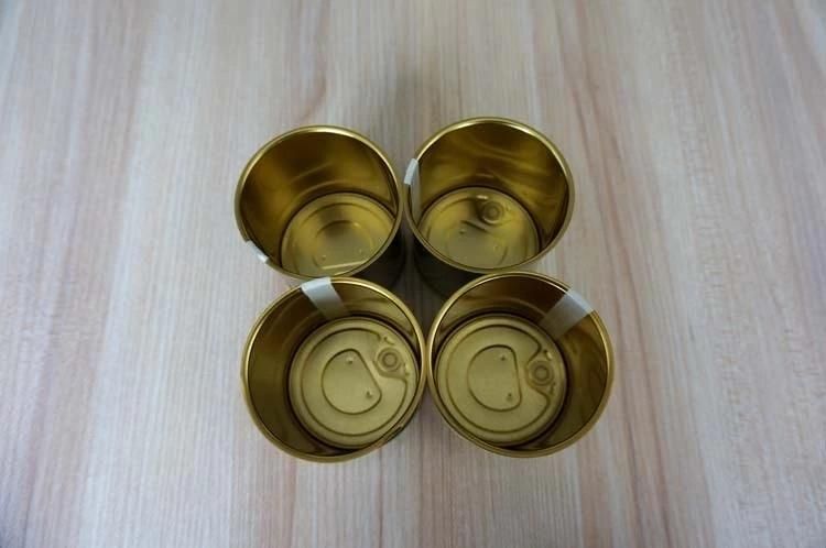 668# 3PC Food Tin Can for Packing Beverage Empty Metal Tin Can