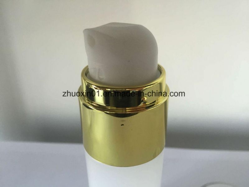 50ml/80ml/100ml UV Closure White PP Vacuum Packaging Bottles