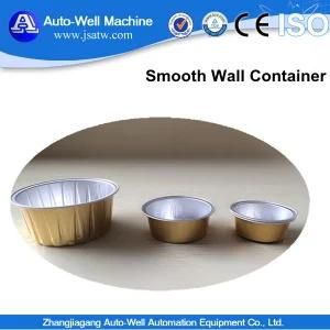 Disposable Small Smooth Wall Aluminum Foil Container