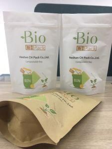 Eco-Friendly Sustainable Food Packaging Biodegradable Kraft Paper Coffee Bags PLA Compostable Packaging