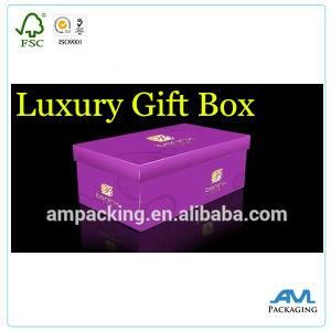 High Quality Custom Printed Paper Cardboard Luxury Shoe Box