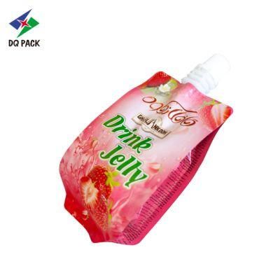 Dq Pack Penguin Spout Pouch Reusable Water Squeeze Bag Liquid Packaging Bag Beverage Packaging Jelly Spout Pouch