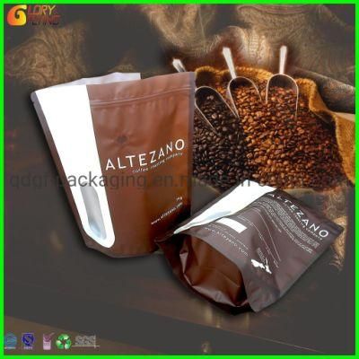 Biodegradable Plastic Packing Bag with Zipper for Coffee Packaging