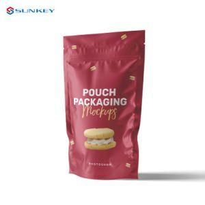Wholesale Eco Friendly Digital Printed Resealable Zip Snack Stand up Pouch