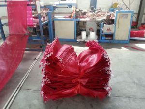 PE Plastic Recycled Round Mesh Bags for Packaging Onions