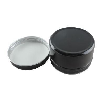 Food Grade 80g Black Aluminum Jar