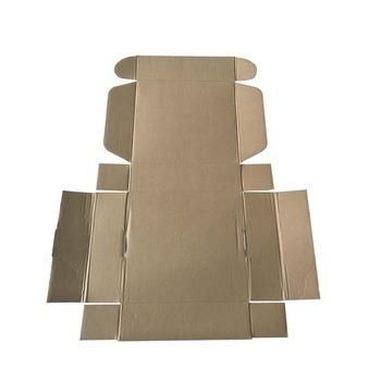 Single Color Printed Brown Kraft Paper Box for Machine Parts Packing
