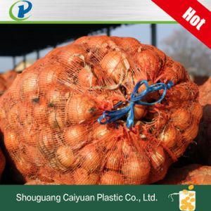 Durable Plastic PP Tubular Leno Mesh Packaging Bag for Onion Potato Vegetable Firewood Seafood