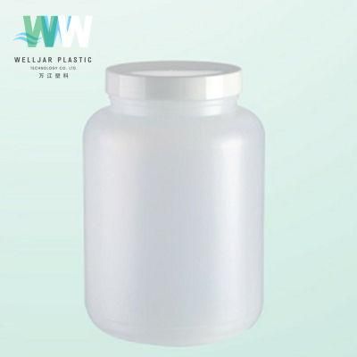 1500ml HDPE Food Grade White Opaque Plastic Bottle for Powder