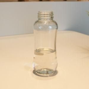 Screw Cap Transparent Sodium Calcium Glass 300ml Glass Baby Bottle