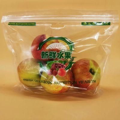 Punched 4lb Orange Packing Fruit Bag