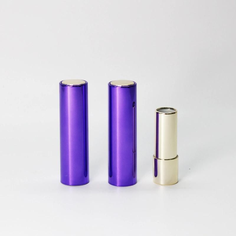 Purple Push up Lipstick Tubes Wholesale Custom Luxury Lipstick Container