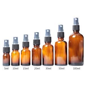 10ml 15ml 30ml Amber Glass Cosmetic Essential Oil Spray Bottles Essential Oil Dropper Bottle Wholesale