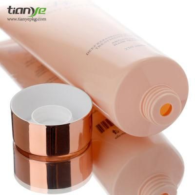 250 Ml Orange Round Swivel to Open Plastic Packaging Tube
