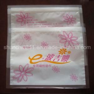 Zip Lock Wet Wipes Plastic Packing Bag