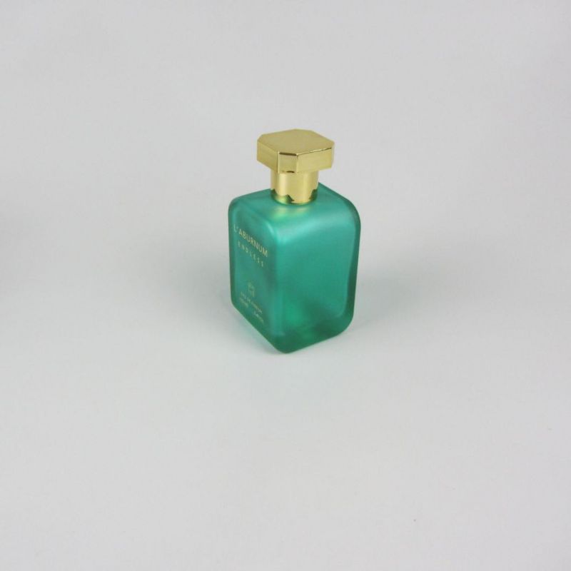 Square Black Perfume Bottle Empty Perfume Bottles