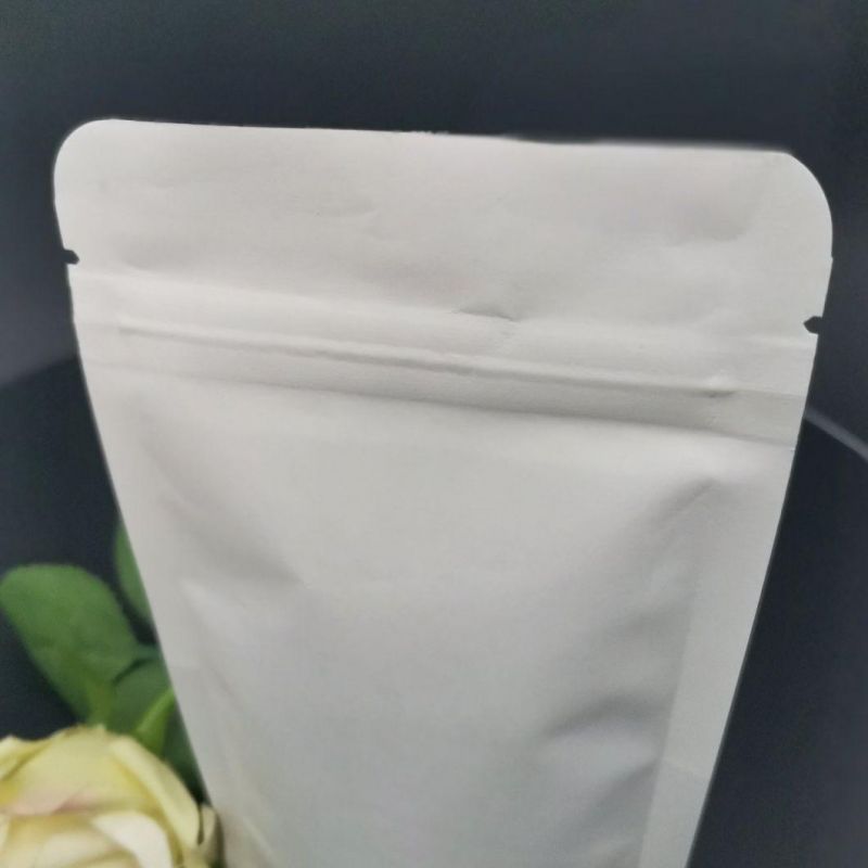 Reusable Paper Food Bag with Zipper Custom Your Logo