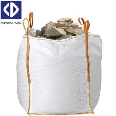 FIBC Bulk Big Container Big Sand PP Woven FIBC Bulk Jumbo Big Bags for Sand Silicon Industry Packing